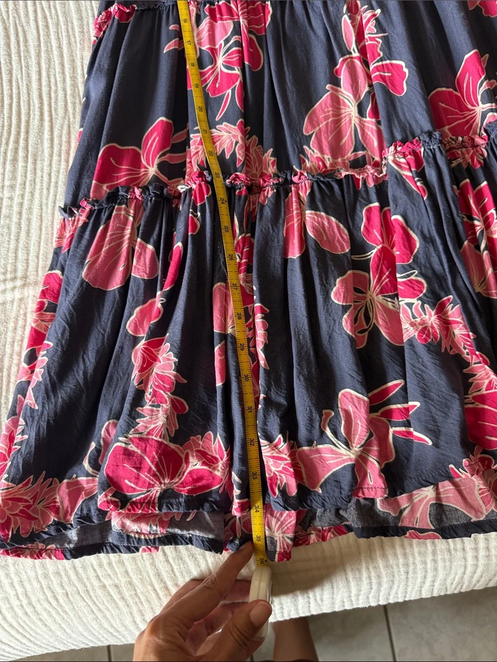 YIREH + Mahina Made Floral Tiered V-Neck Dress - Picture 4 of 5